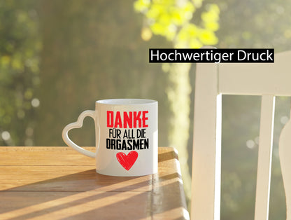 Orgasmus Tasse Geschenkidee Humor