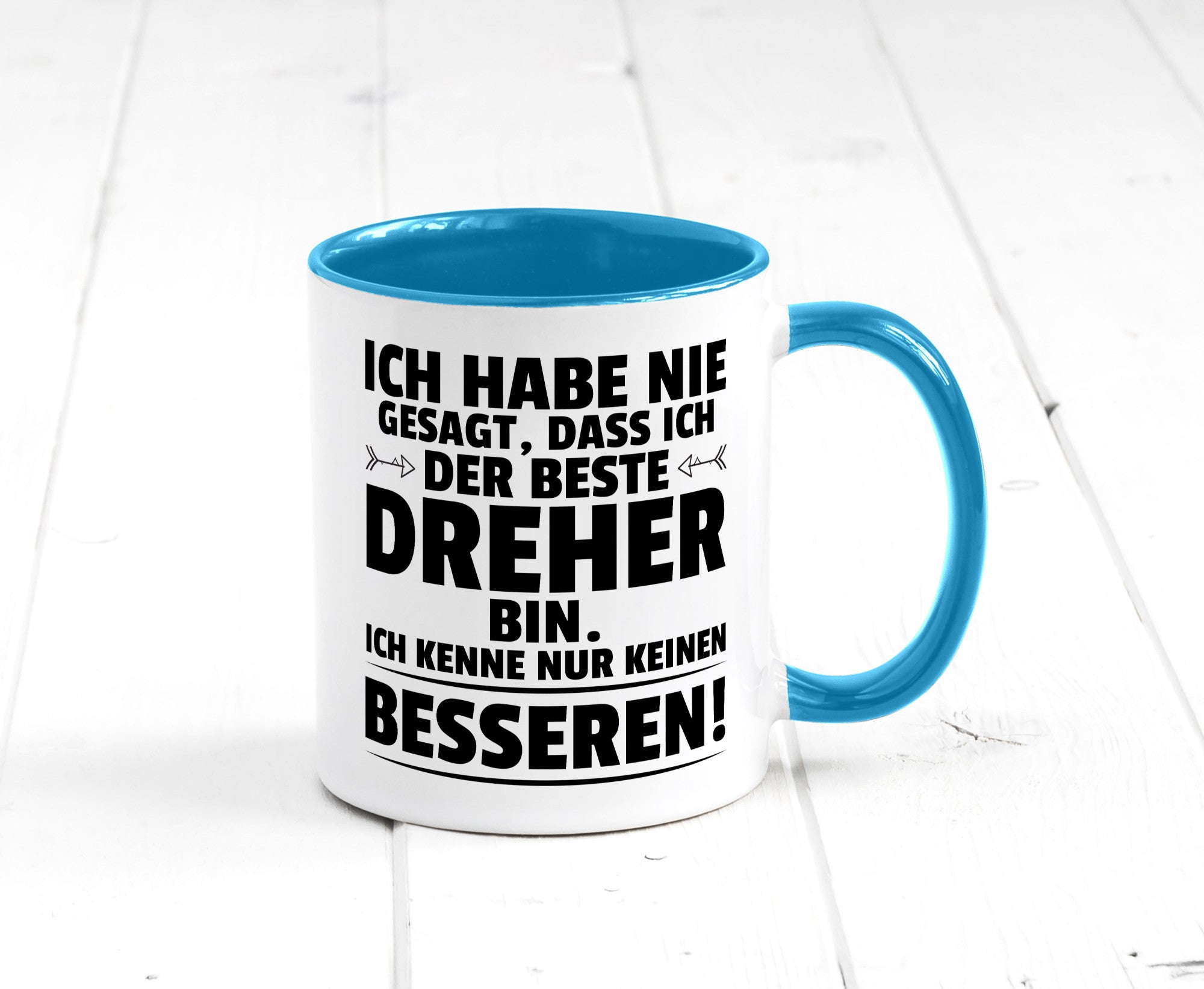 Der Beste Dreher | Fräser lustiger Spruch Geschenk Humor Geschenkidee Tasse