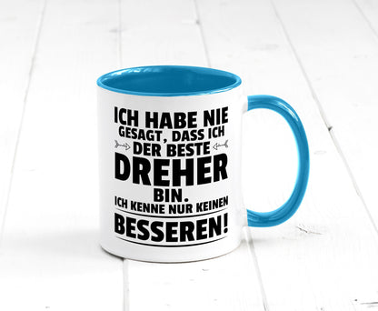 Der Beste Dreher | Fräser lustiger Spruch Geschenk Humor Geschenkidee Tasse