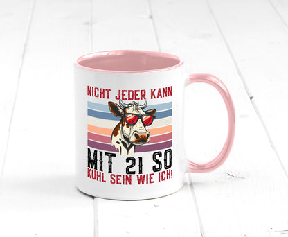 Mit 21 so gut aussehen | 21. Geburtstag Landwirt Bauer v2 Humor Geschenkidee