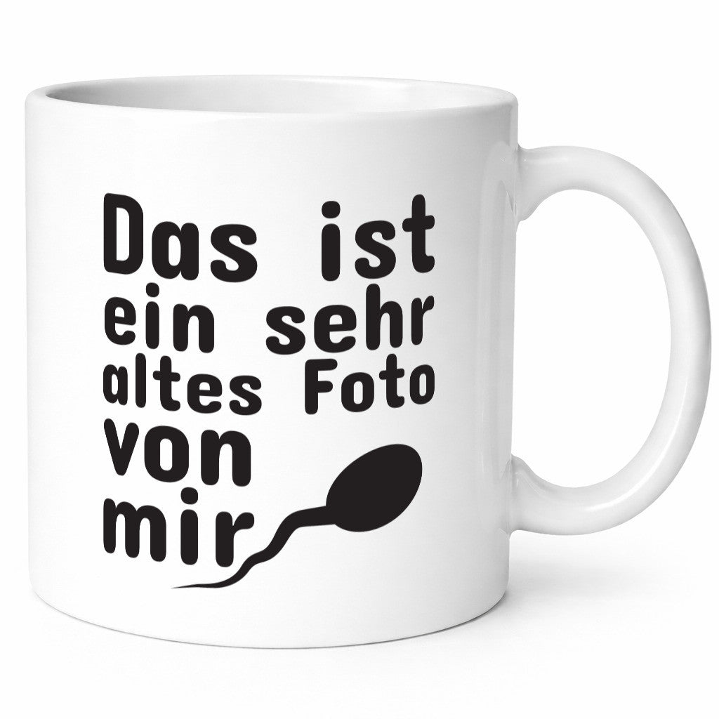 Sehr altes Foto von mir | lustige Tasse Männer Humor Geschenk Geschenkidee
