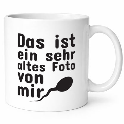 Sehr altes Foto von mir | lustige Tasse Männer Humor Geschenk Geschenkidee