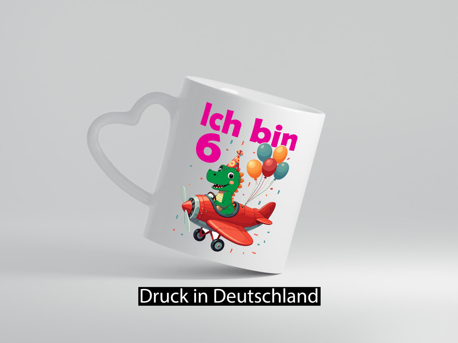 6. Geburtstag | 6 Jahre Drache Flugzeug Geschenk Geschenkidee lustiger Spruch