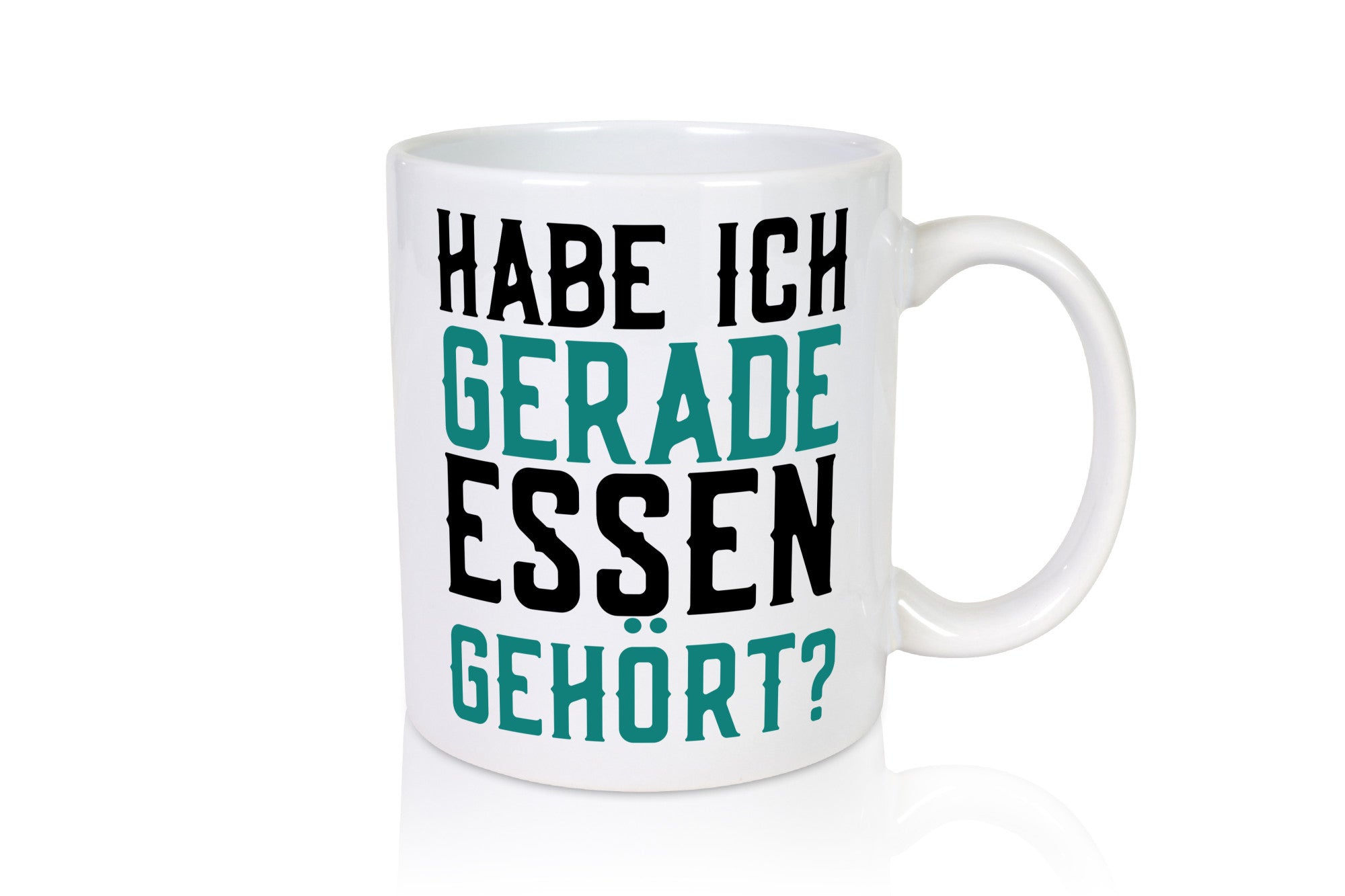 Habe ich Essen gehört | lustiger Spruch Vielfraß Gourmet Geschenkidee Humor