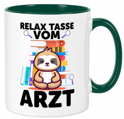 Relax Tasse: Arzt | Medizin Doktor Facharzt lustig Humor Geschenkidee Geschenk