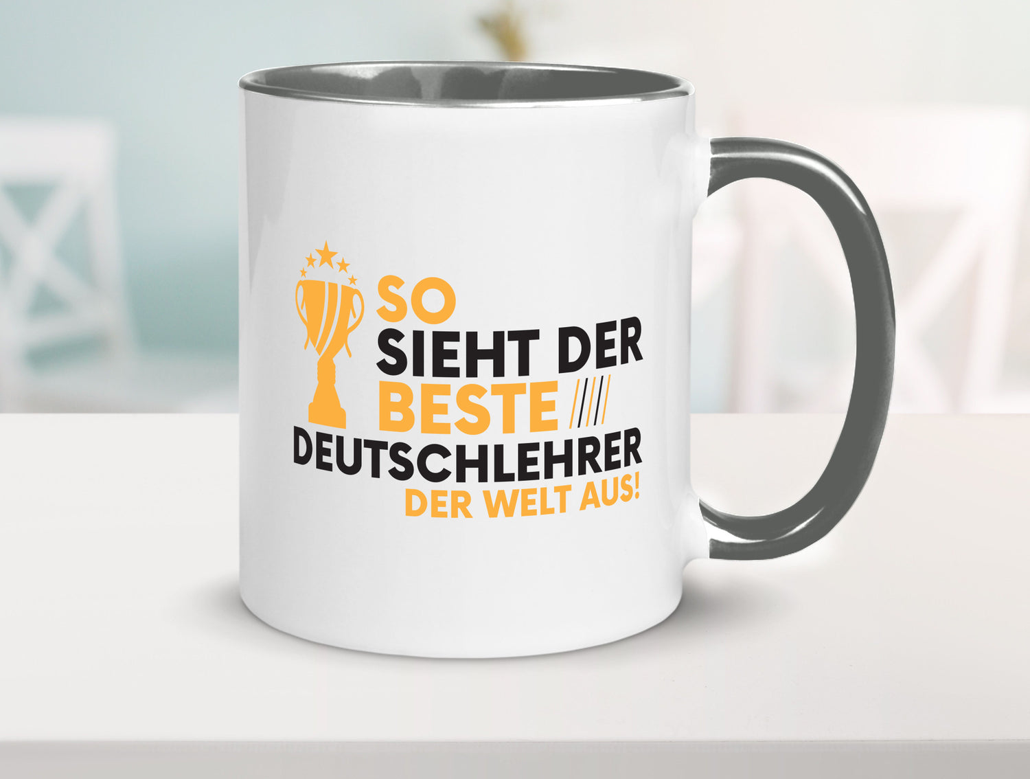 Der Weltbeste Deutschlehrer | Lehrer Schule lustiger Spruch Geschenk Humor