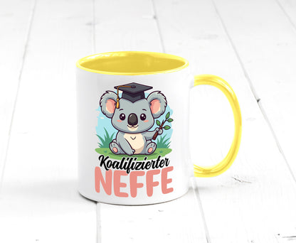Koalifizierter Neffe | Familie Bruder Bester Onkel Geschenkidee Humor Tasse