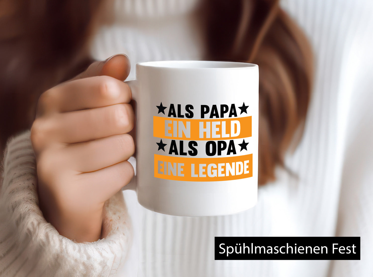 Papa ein Held, Opa eine Legende | Held lustig Familie Geschenkidee Geschenk