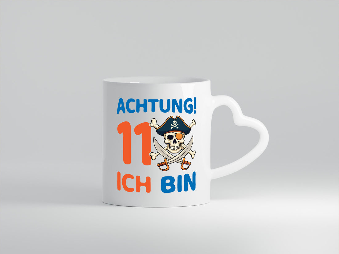 11. Geburtstag | 11 Jahre Pirat lustig Geschenkidee Geschenk Tasse