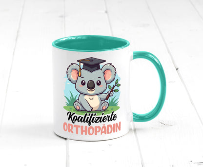Koalifizierte Orthopädin |Orthopädie lustig Humor Geschenkidee Geschenk Tasse