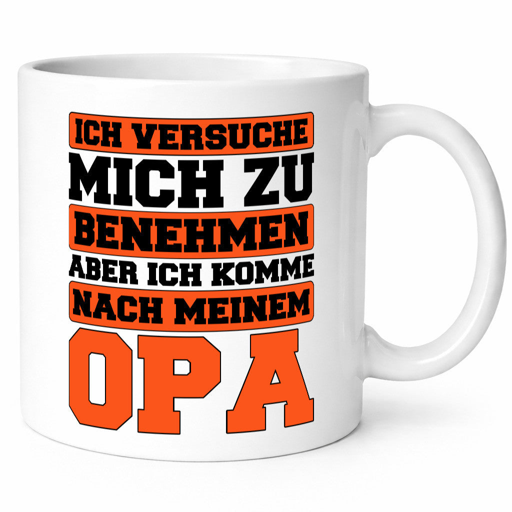 Ich versuche mich zu benehmen aber komme nach meinem Opa Geschenk Familie