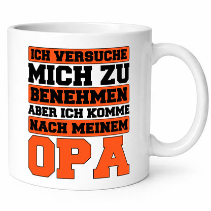 Ich versuche mich zu benehmen aber komme nach meinem Opa Geschenk Familie