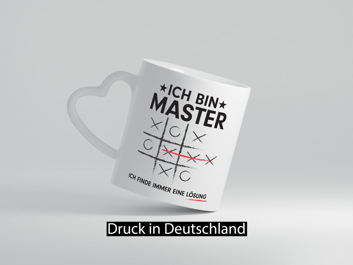 Löse Probleme: Master | Universität Student Humor Geschenkidee Tasse