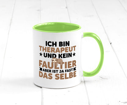 Ich bin kein Faultier: Therapeut | Psychotherapie Therapie lustig Tierliebhaber