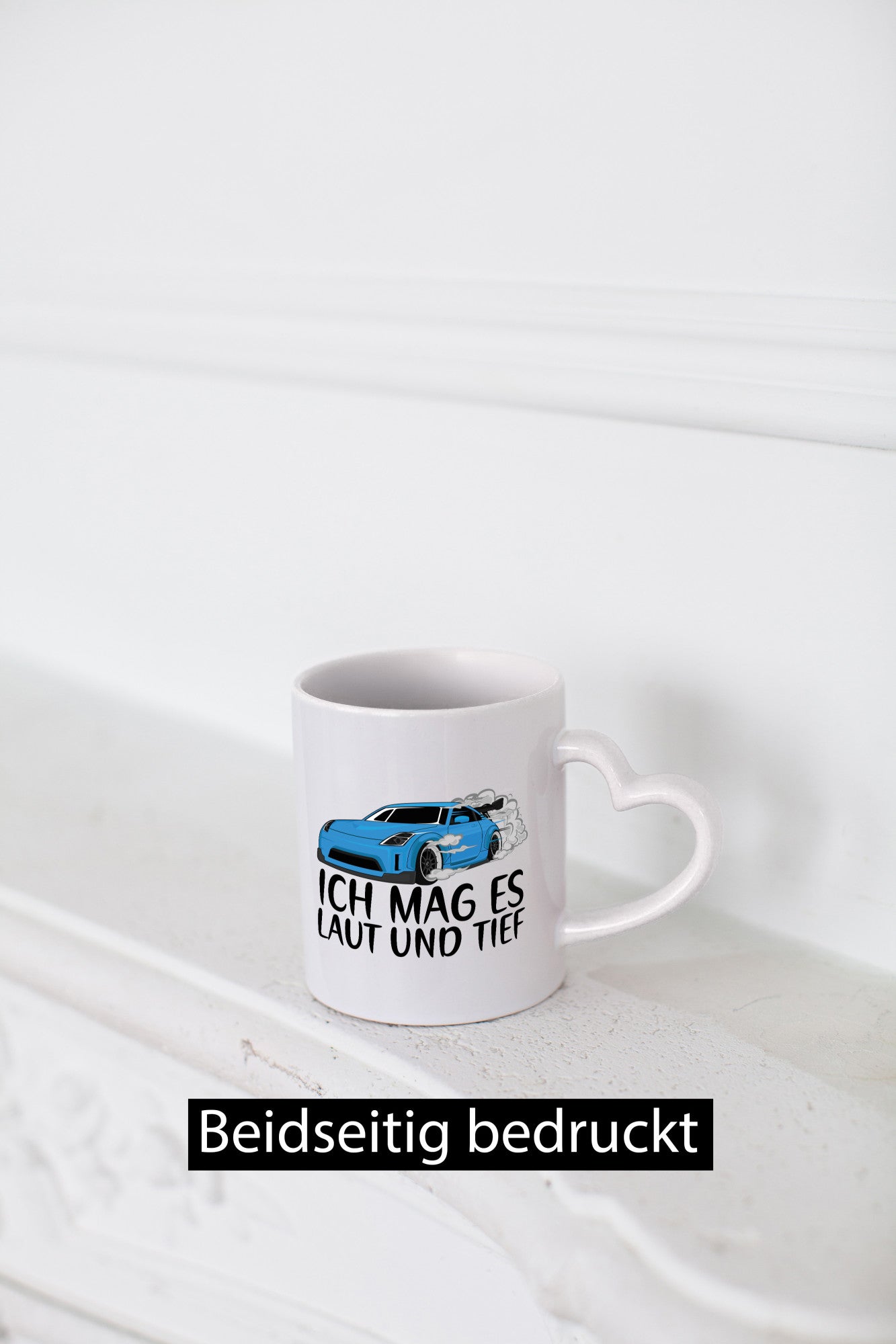 Ich mag es laut und tief | Motor Autofan Auto Tuning Geschenkidee Humor Tasse