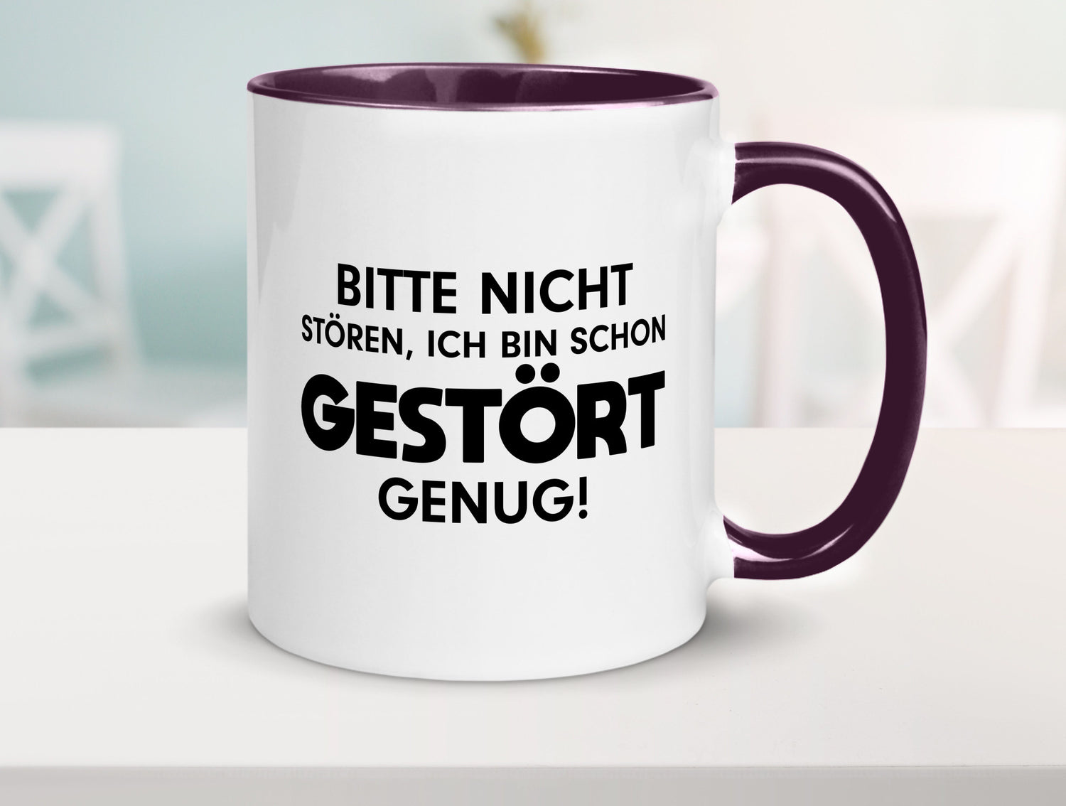 Bitte nicht stören | ich bin gestört Crazy lustig Humor Geschenkidee Geschenk