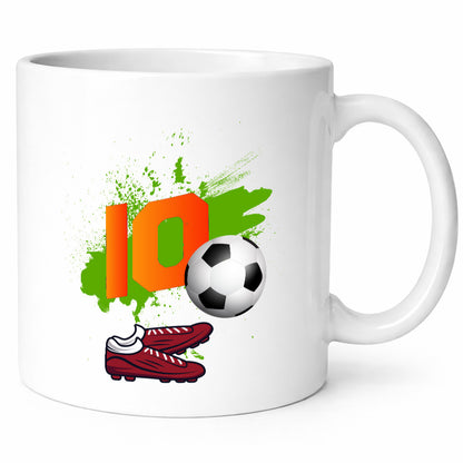 10. Geburtstag | Jungen Fußball Fußballspieler lustiger Spruch Geschenk