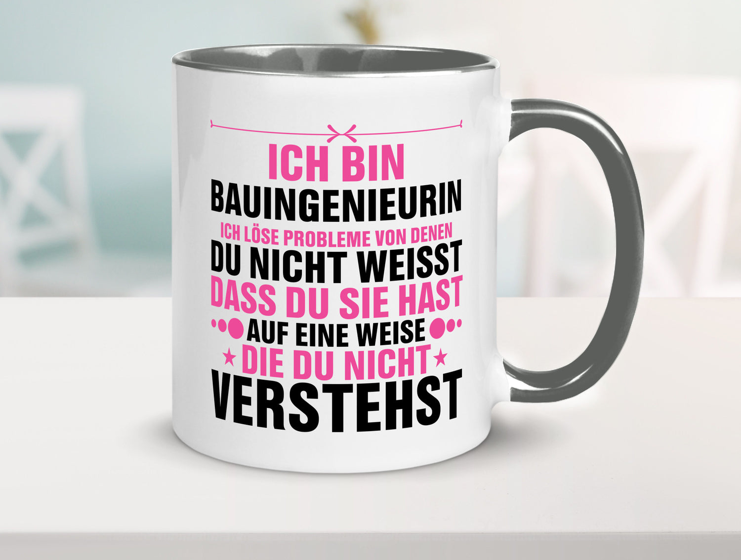 Löse Probleme: Bauingenieurin | Ingenieurin lustig Humor Geschenkidee Geschenk