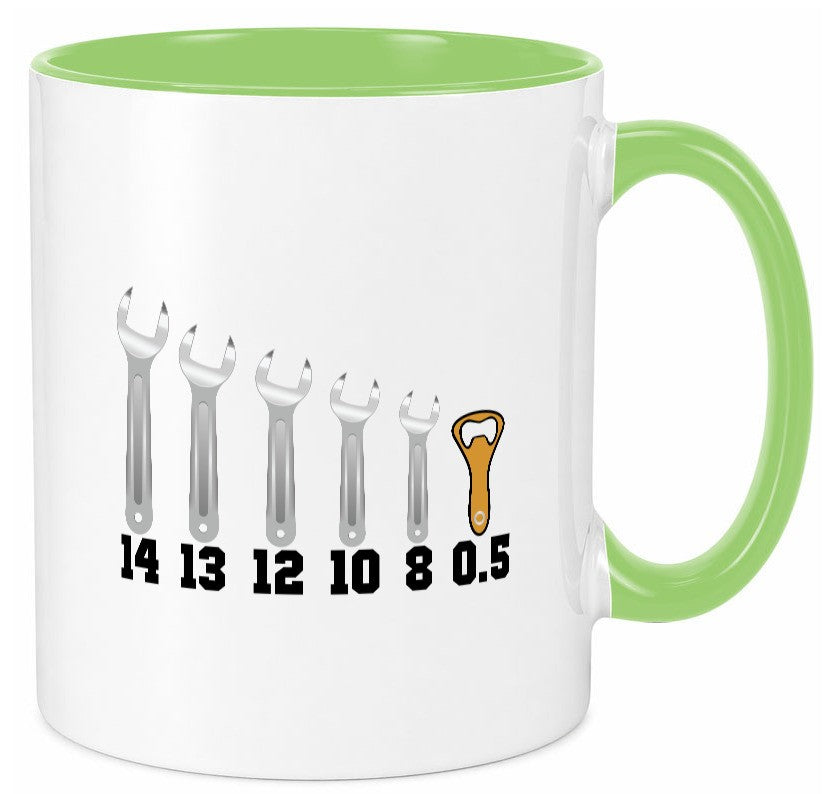 Bierliebhaber | Biertrinker Werkzeug Bieröffner Geschenkidee Humor Tasse