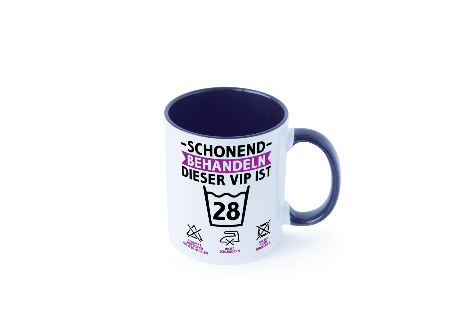 28 Geburtstag | schonend behandeln Jahre Humor Geschenkidee Tasse