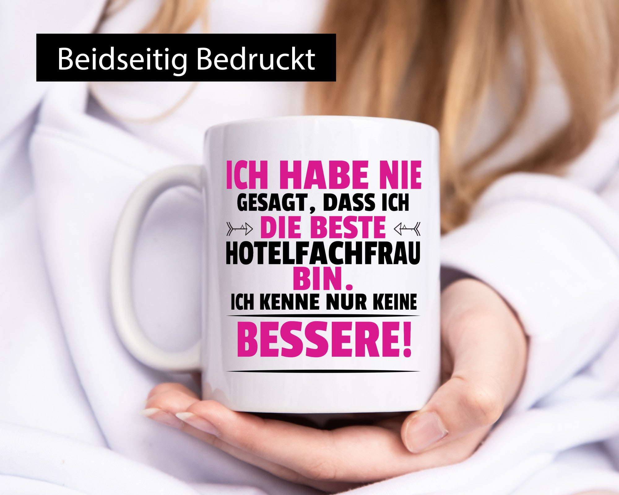 Der Beste Hotelfachfrau | Hotel lustig Humor Geschenkidee Geschenk Tasse