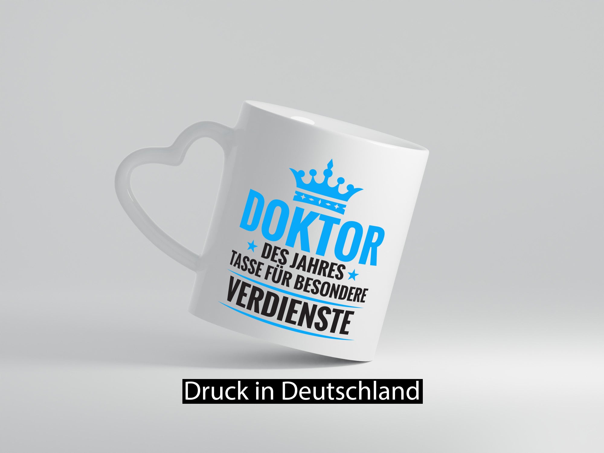 Besonderer Verdienst: Doktor | Doktorand Doktortitel Humor Geschenkidee Tasse
