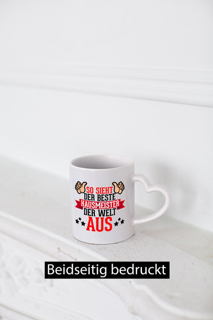 So sieht der Beste Hausmeister aus | Arbeit Humor Kollegen Büro Geschenkidee