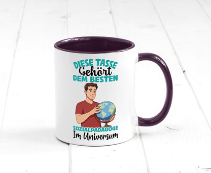 Im Universum: Sozialpädagoge | Pädagoge lustiger Spruch Geschenk Humor