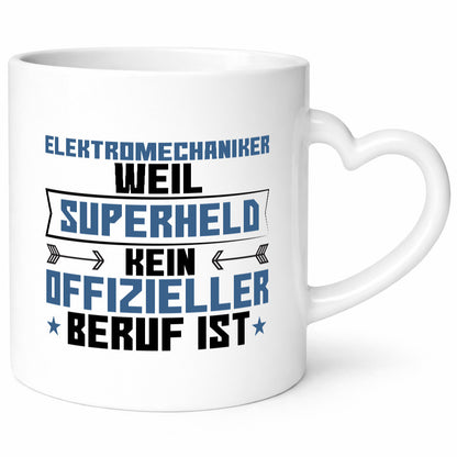 Superheld Elektromechaniker | Mechaniker Elektrik Geschenkidee Humor Tasse