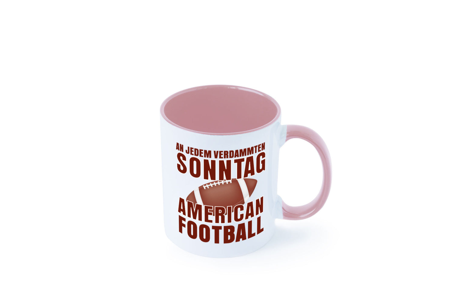 American Football | Sportfan Motiv jeden Sonntag Humor Geschenkidee Tasse