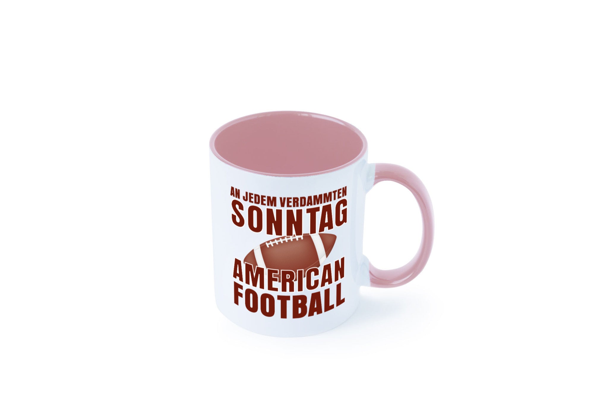American Football | Sportfan Motiv jeden Sonntag Humor Geschenkidee Tasse