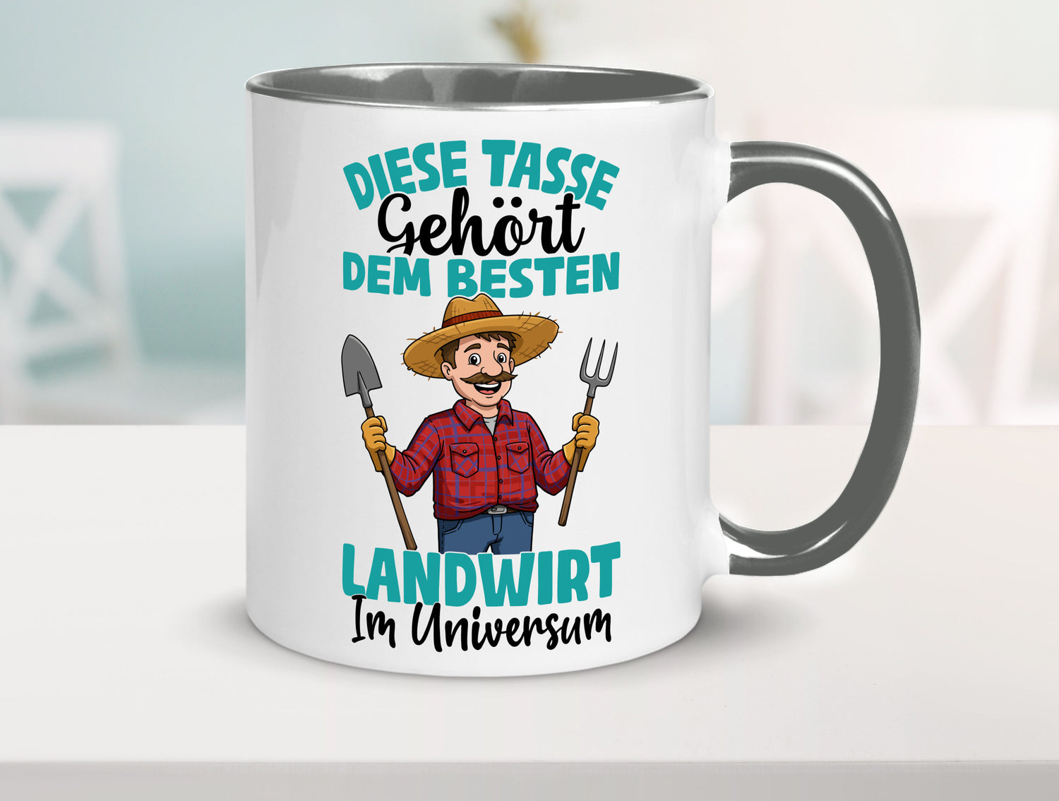 Im Universum: Landwirt | Bauer Landwirtschaft lustiger Spruch Geschenk Humor