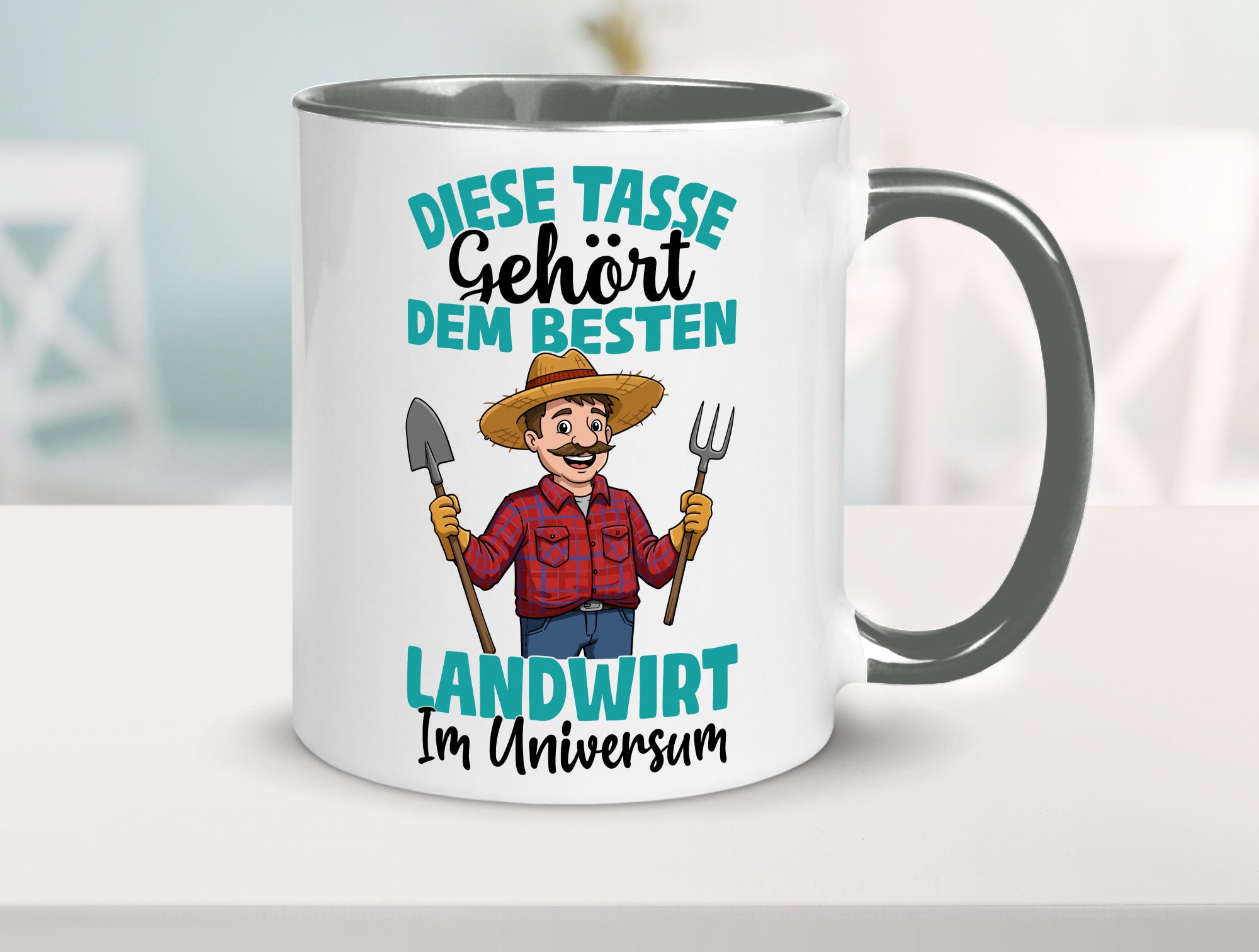 Im Universum: Landwirt | Bauer Landwirtschaft lustiger Spruch Geschenk Humor