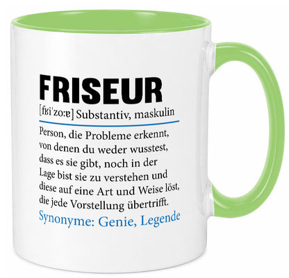 Friseur | Spruch Frisör Beruf lustig Humor Arbeit Kollegen Büro Geschenkidee