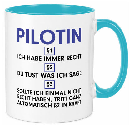 Ich habe immer Recht Pilotin | Definition Piloten v2 lustiger Spruch Geschenk