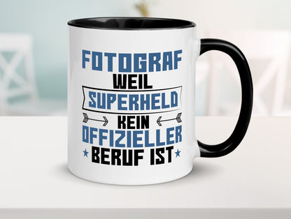 Superheld Fotograf | Fotografie Kamera Geschenk Humor Geschenkidee lustiger Tasse