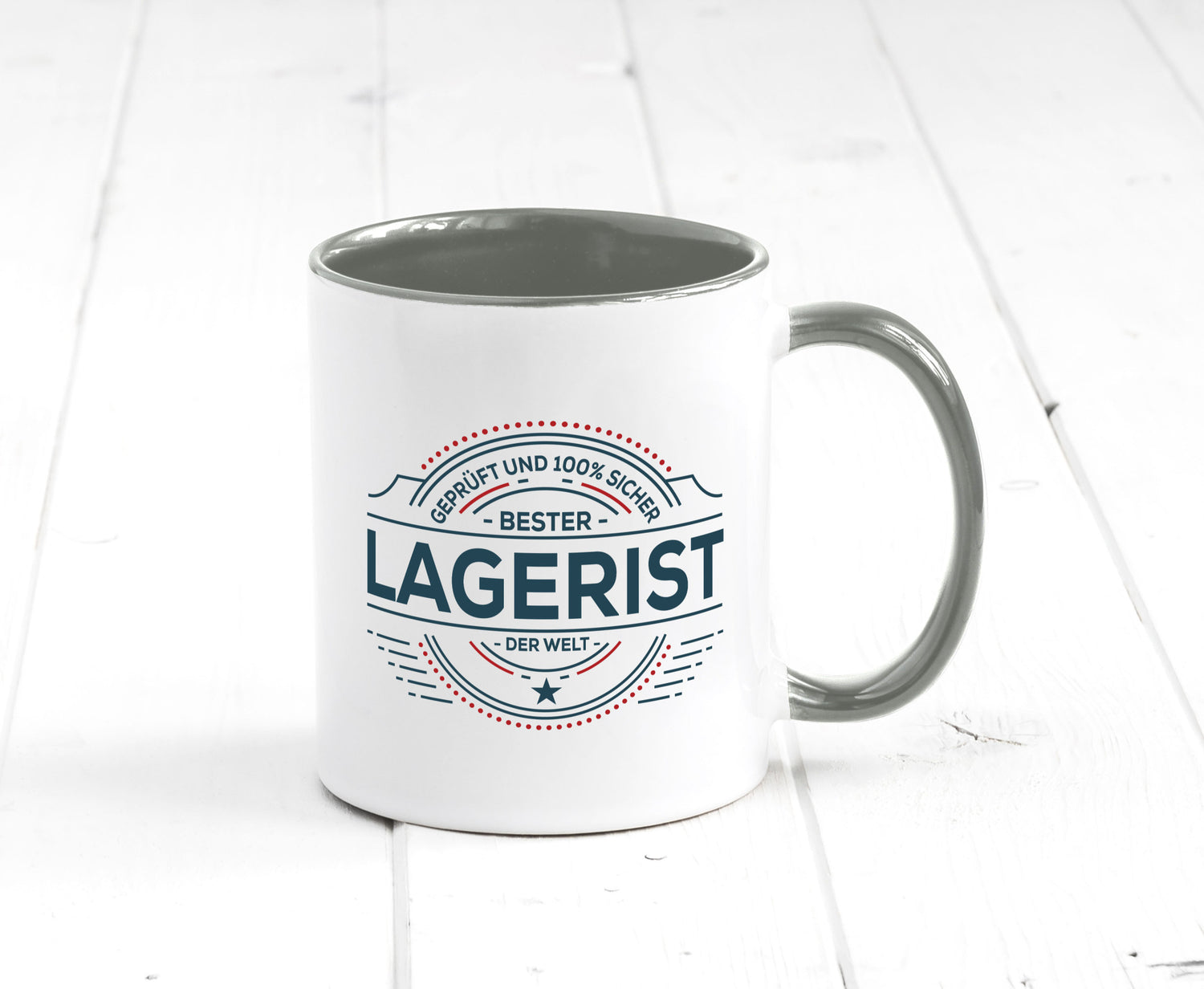 Geprüft und sicher: Lagerist | Lageristen Lager Arbeiter lustiger Spruch