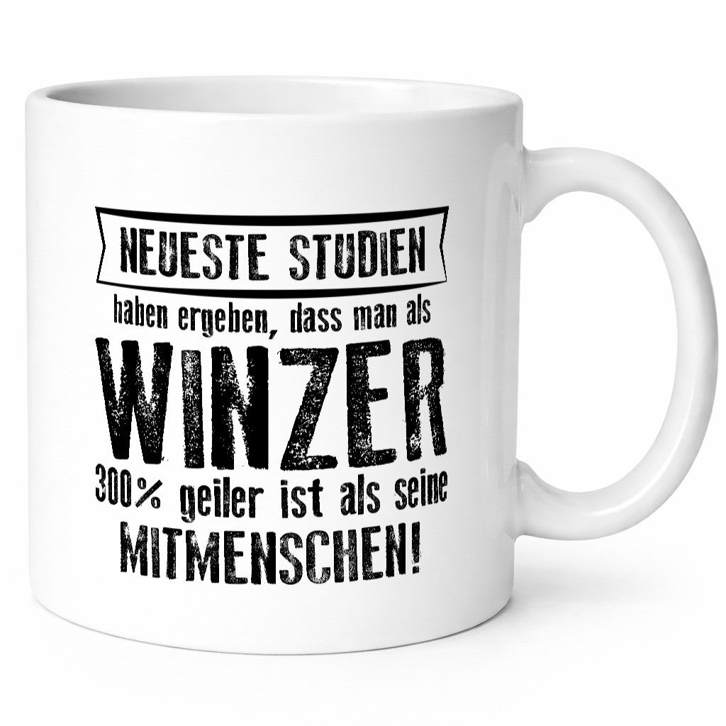 Neuste Studien: Winzer | Weinbauer Wein lustiger Spruch Geschenk Humor