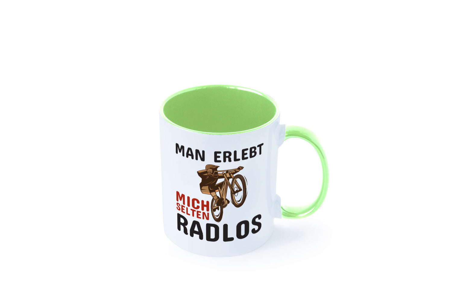 Selten Radlos | Spruchtasse Fahrrad Männer Humor lustiger Spruch Geschenk