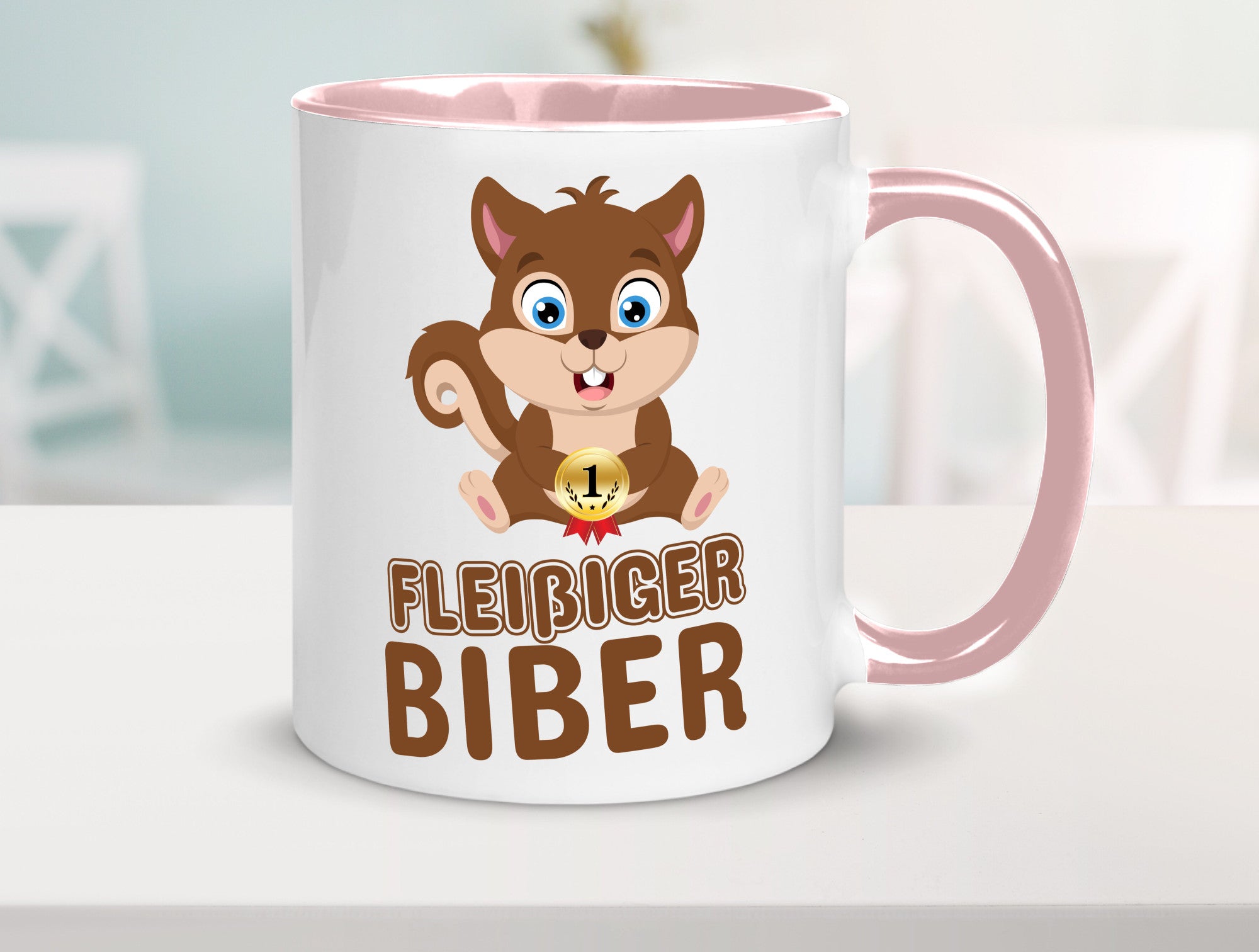 Fleißiger Biber | Motiv Tasse Kinder Geburtstag lustig Geschenkidee Geschenk