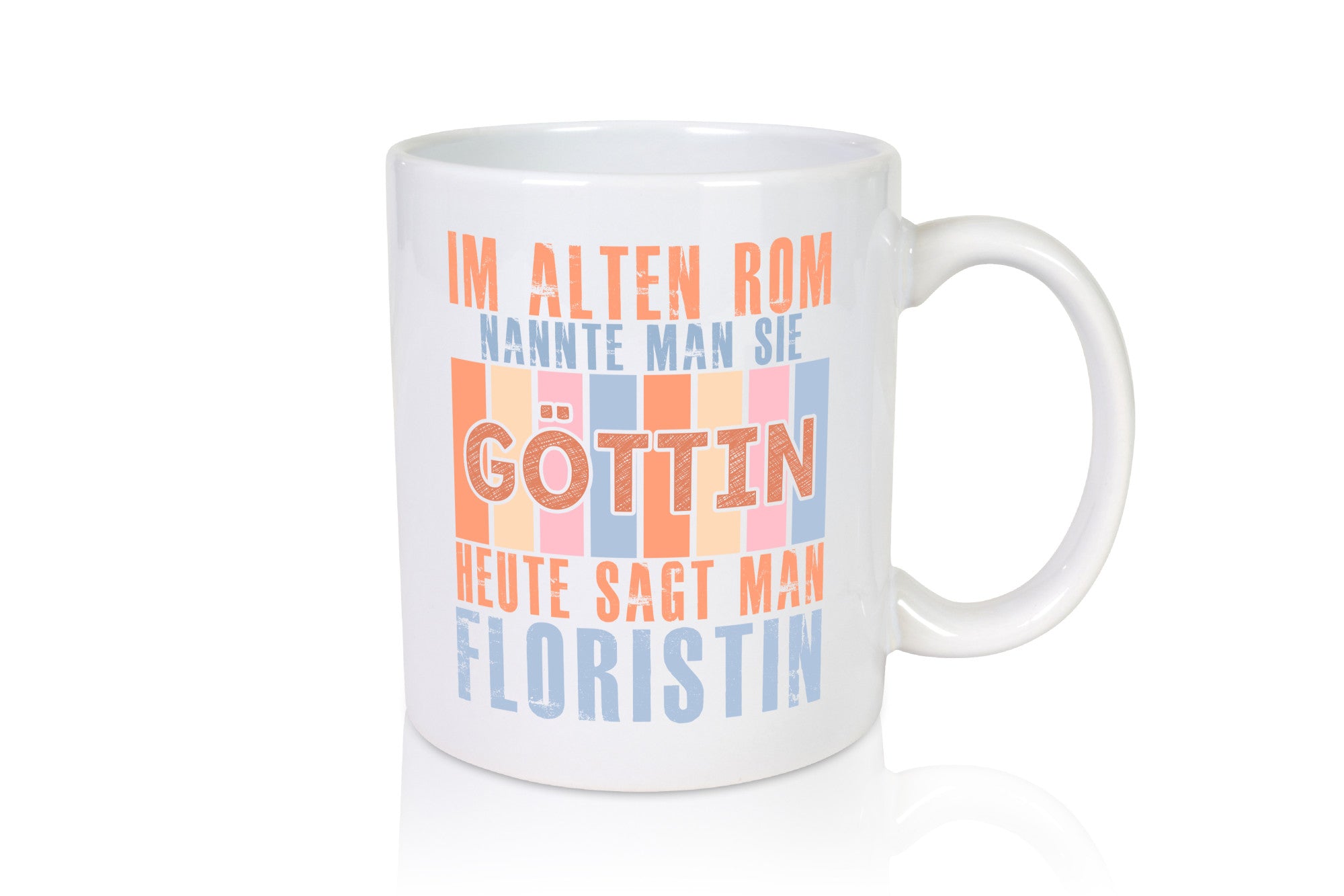 Heute sagt man: Floristin | Blumen Verkäuferin Geschenkidee Humor Tasse