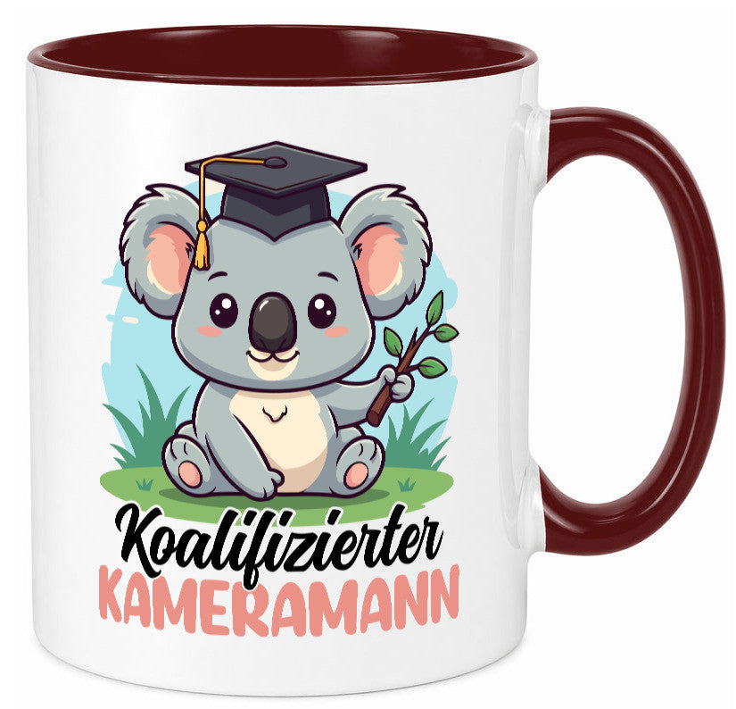 Koalifizierter Kameramann | Kamera lustiger Spruch Geschenk Humor Geschenkidee