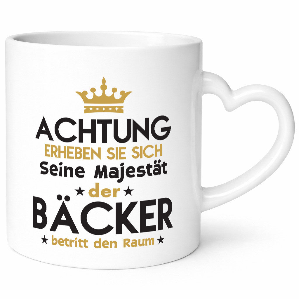 Seine Majestät Bäcker | Bäckerei Backen Konditor Geschenk Humor Geschenkidee