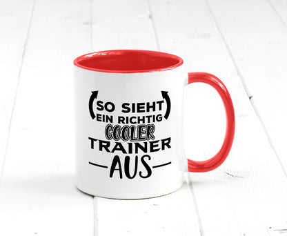 Richtig guter Trainer | Spruch Tasse Personal lustiger Geschenk Humor