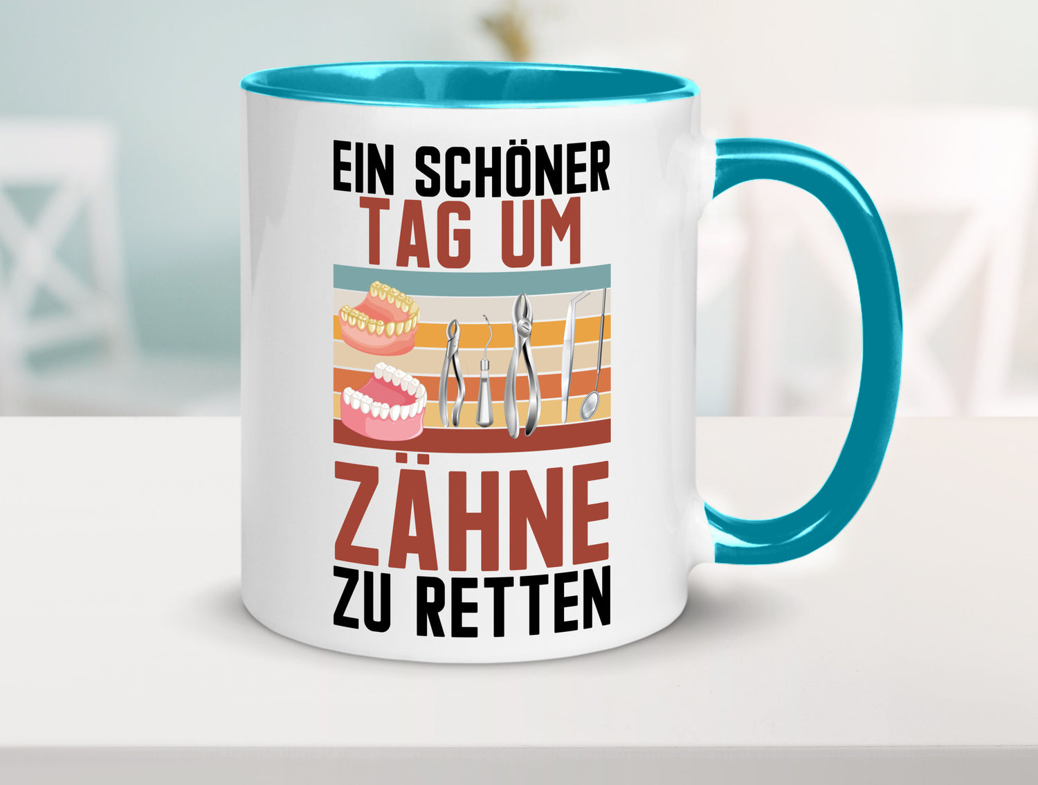 Ein schöner Tag um zähne zu retten | Zahnarzt Geschenk Humor Geschenkidee