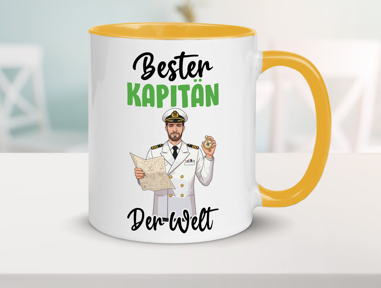 Bester Kapitän | Schiffskapitän Schiff v2 Geschenk Humor Geschenkidee lustiger