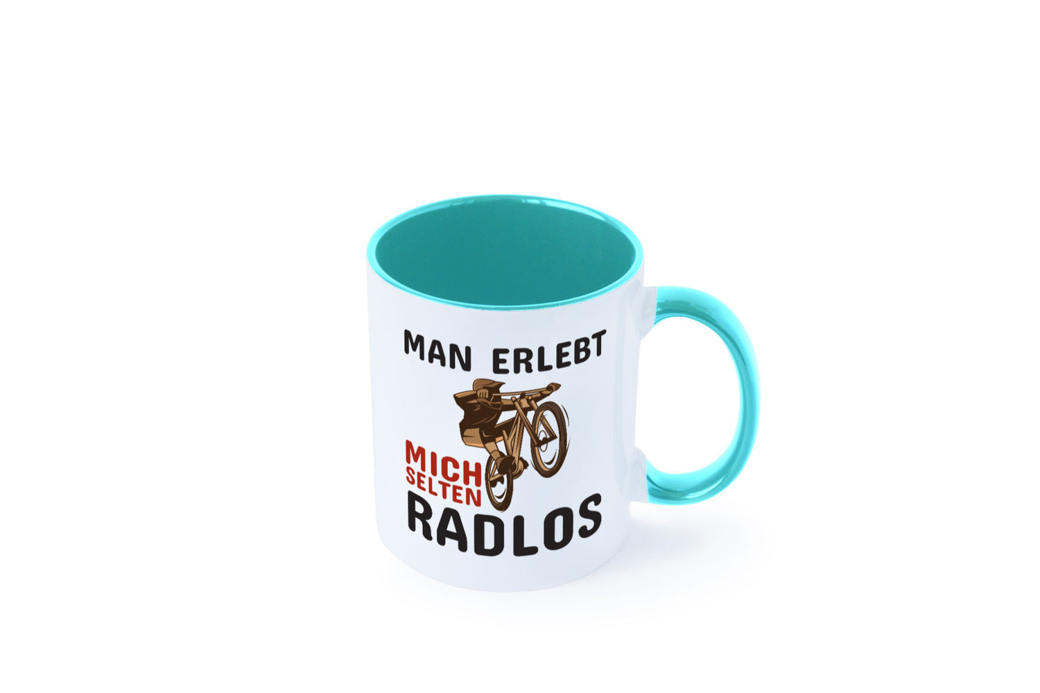 Selten Radlos | Spruchtasse Fahrrad Männer Humor lustiger Spruch Geschenk