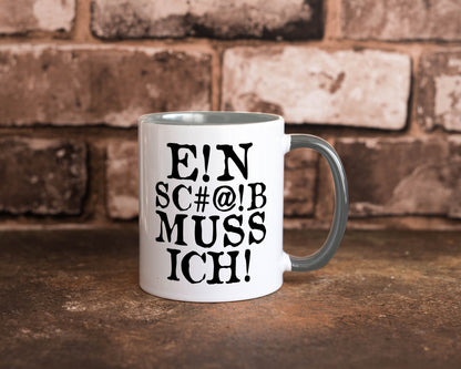 Einen Scheiß muss ich | Protest Teenager Humor lustiger Spruch Geschenk