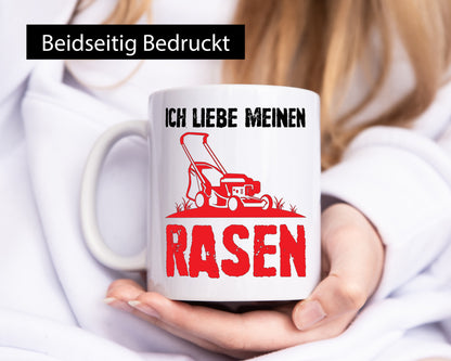 Ich liebe meinen Rasen | Rasenmäher Garten lustig Humor Geschenkidee Geschenk