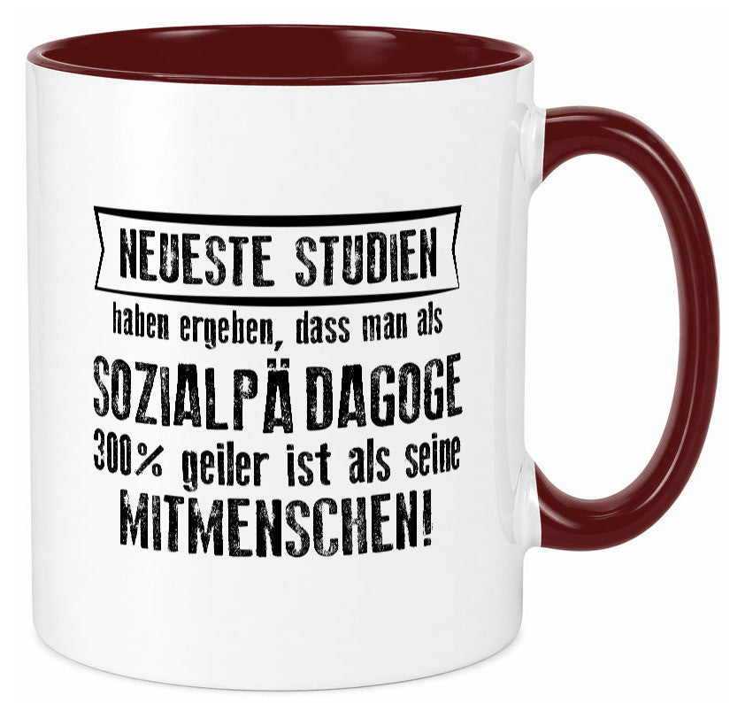 Neuste Studien: Sozialpädagoge | Pädagoge Geschenk Humor Geschenkidee lustiger